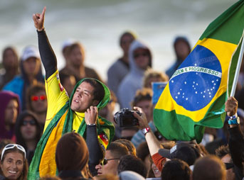 Adriano De Souza Champion Brazilian Surfer