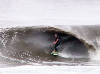 Sam Hammer Barrel New Jersey Surf