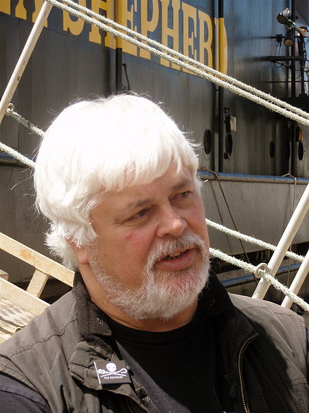 Captain Paul Watson. Photo: Wikipedia Commons Captain Paul Watson. Photo: Wikipedia Commons