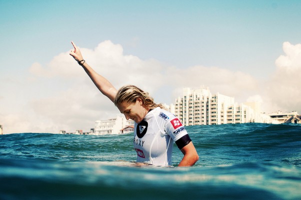 By winning the Roxy Pro Biarritz in France this past Saturday, Stephanie Gilmore took home her fifth ASP Women’s World Title. The only other two surfers in history to claim five or more titles are Kelly Slater and Layne Beachley. Steph Gilmore Wins Fifth World Surfing Title