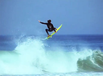Matt Meola Surfing
