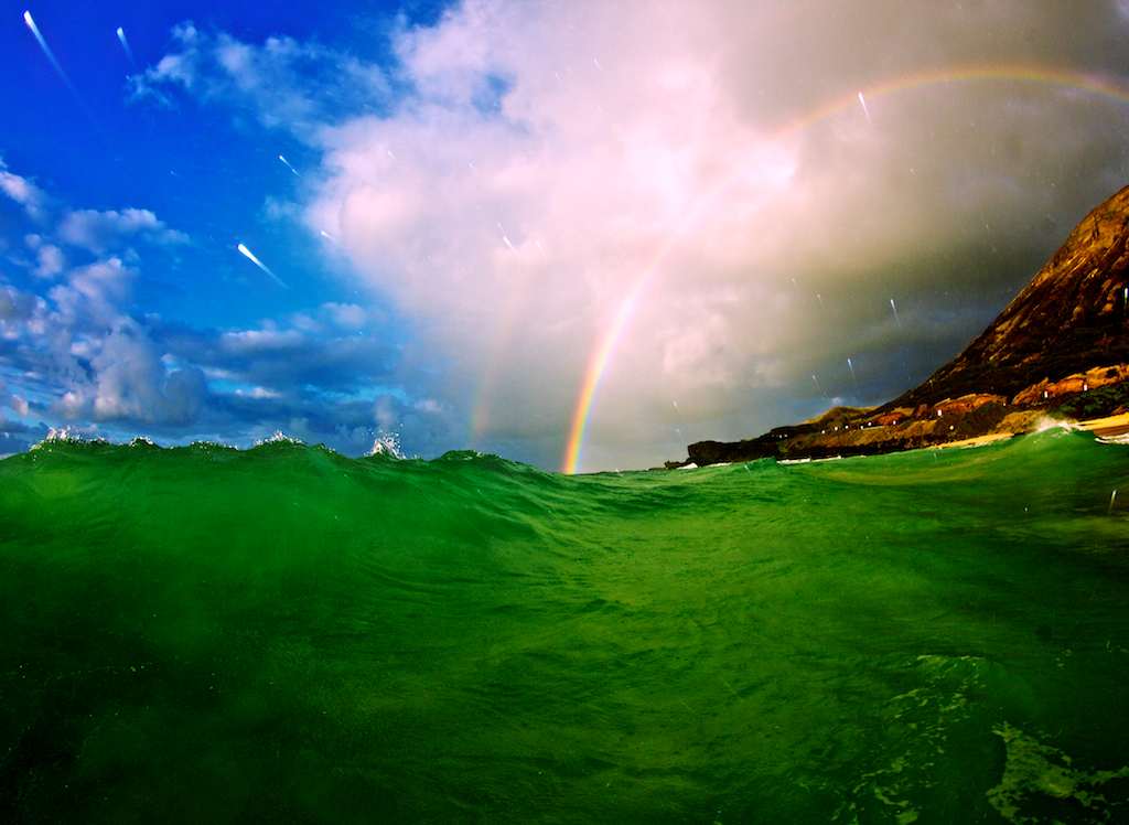 A trippy shot. Photo: Kenji Croman