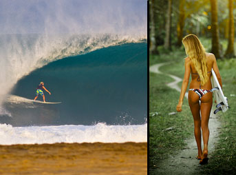 Keala Kennelly XXL Puerto Escondido Alana Blanchard Butt