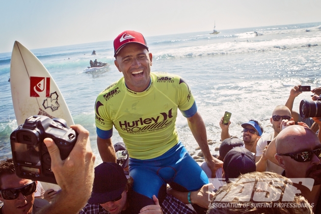 After an incredibly progressive week of surfing, 11-time World Champion Kelly Slater won his third Hurley Lowers Pro in as many years to cap off 50 Tour wins.