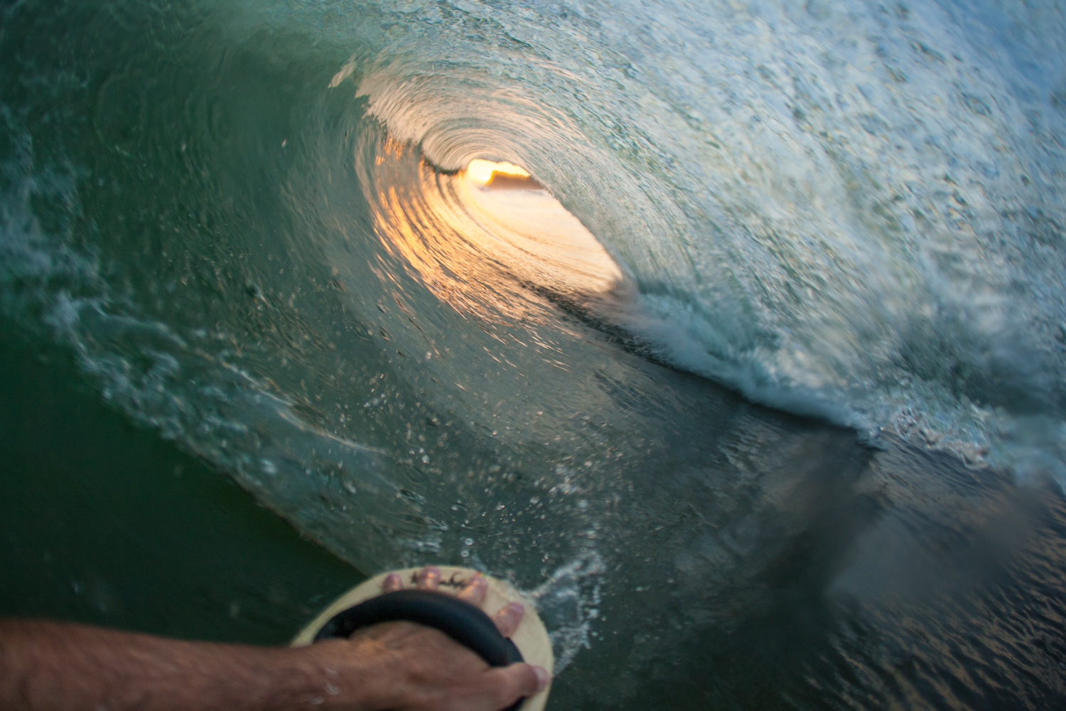 There's one perspective that all surfers love: being inside a barrel. Here are 18 of my favorite barrel shots, all from the water. All that's missing is you.