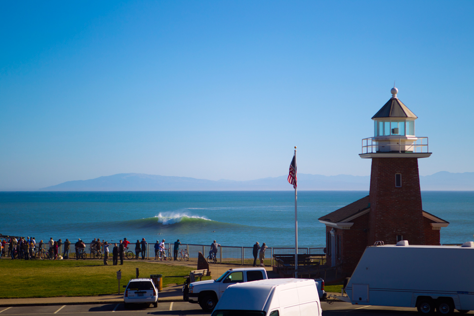 Steamer Lane. There it is. Photo: O'Neill Cold Water Classic Santa Cruz/Prefontaine