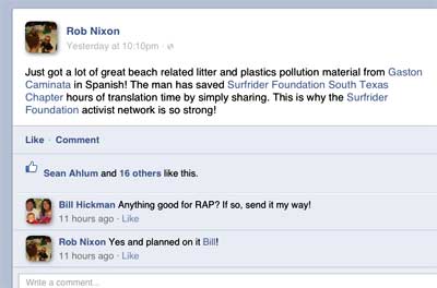 Facebook exchange