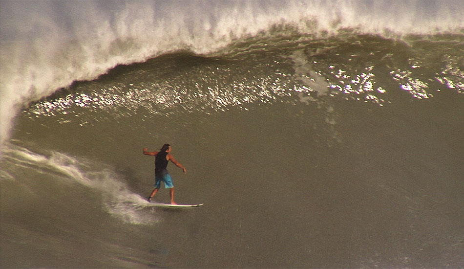 Cory Lopez. Participating in history. Photo: Mike Risick
