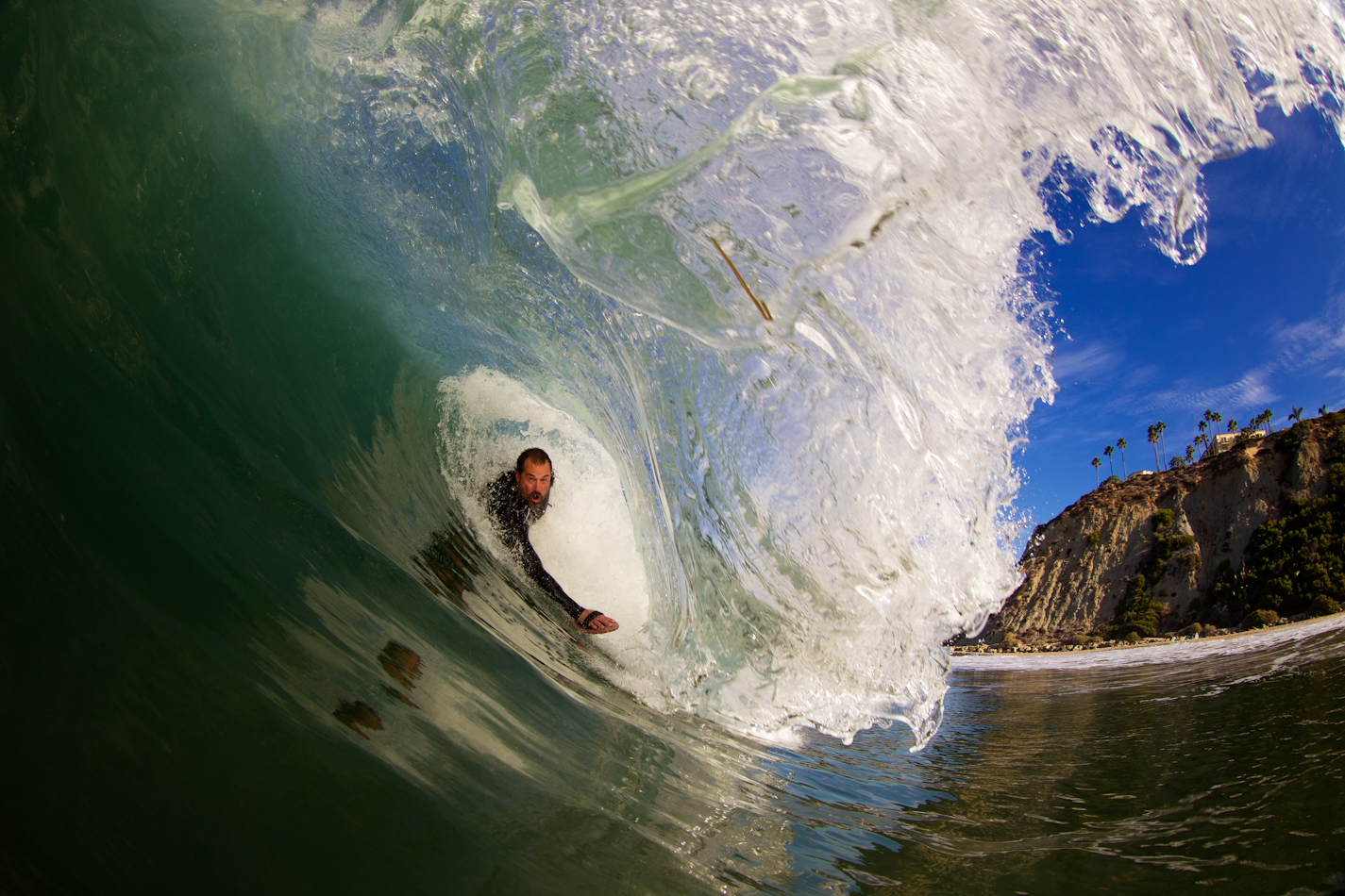 Handplanes make anything fun, period. End of story. Too small, too fast, too crowded? Doesn’t matter. As Gary from Brownfish says, “It's always overhead when you’re lying down.” Photo: Kenworthy