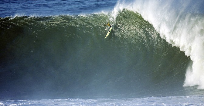 Zach Wormhoudt at the 2011 Maverick's Contest. Photo: Don Montgomery/Maverick's Invitational
