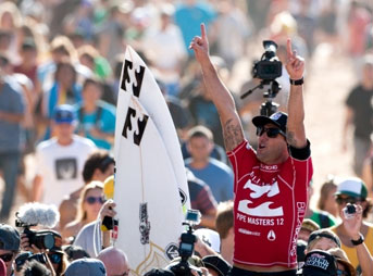Joel Parkinson 2012 ASP World Champion.