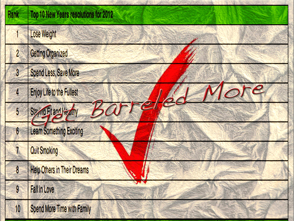 Resolutions for 2013. Check. Image: Trevor Murphy Resolutions for 2013. Check. Image: Trevor Murphy