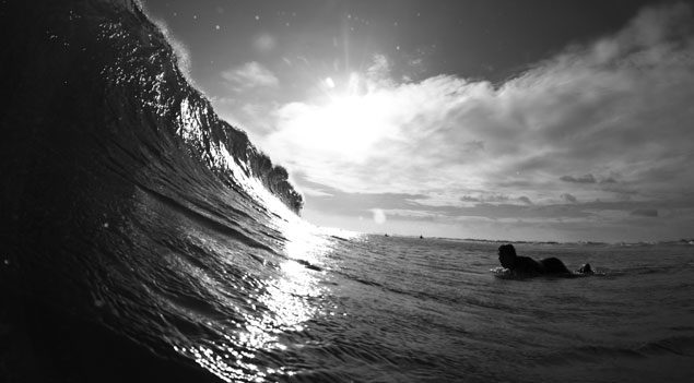Perhaps we shouldn't be connected to the ocean, but we are. Photo: Chris Frick Perhaps we shouldn't be connected to the ocean, but we are. Photo: Chris Frick