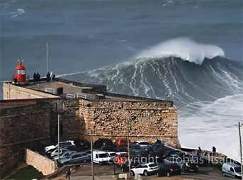 Portugal Praia Del Norte