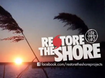 The Restore The Shore Projects web series is back with Part 9. Professional Surfer Sam Hammer gives us a little insight on his sandy experience, the ocean, and his family's restaurant, The Crab's Claw.