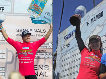 The final day of the waiting period for the 2013 Drug Aware Margaret River Pro ran in six to eight foot inconsistent but powerful south west swell at Surfers Point in Margaret River, Australia.