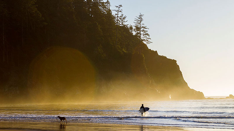 I call her Auntie Ocean. She is the waves, the tide, the entire element that most others simply recognize as salt water. To me she is a blessing. Photo: Mark Mcinnis
