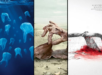 Young and Rubicam Paris have worked with Surfrider Europe for ten years and created some of the best advertisements I've ever seen, in any sector. Here's four of my absolute favorites.