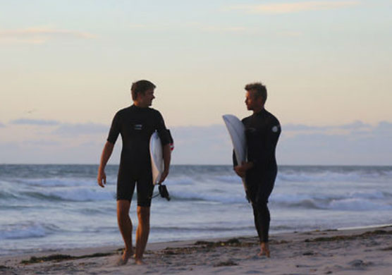 OUT in the Lineup is a new documentary that examines homosexuality in surfing. It is about people who seek acceptance, happiness, and some really good waves.