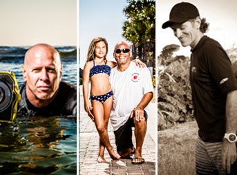These are the stories of three Floridians who haven’t let daunting odds prevent them from building their lives around surfing. Their common themes: equal parts courage, determination and more than anything else – a love for surfing that is all-consuming.