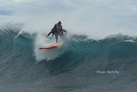 DuctTapeSurfing duct tape surfing, pascale honore, tyron swan, australia, port lincoln, paralyzed mom surf, tandem surfing
