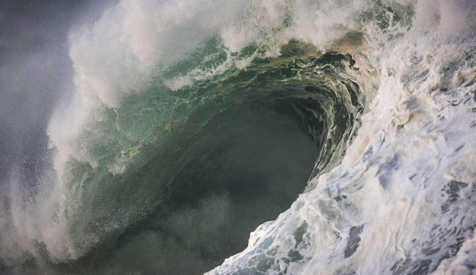 powerful wave
