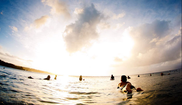 Sunset-Lineup,-Honolua-Bay