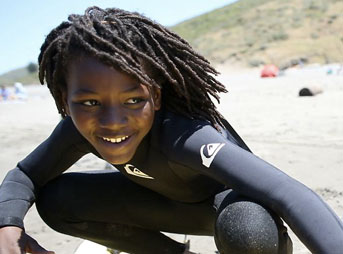I thought it was worth documenting. These kids are so sweet, engaging and intelligent. It was our pleasure to take them surfing for the day.