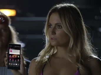 Alana Blanchard's T-Mobile commercial
