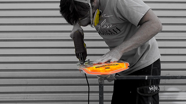 Born from surfboard technology comes Hydroflex Skateboards.