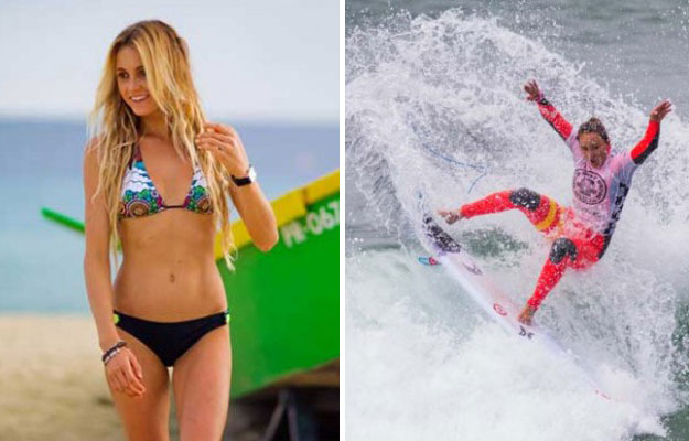 Alana Blanchard, not surfing. Photo courtesy of Cooler Mag