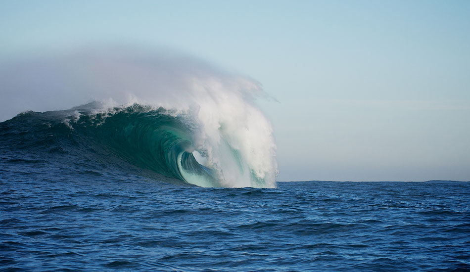 Just off the coast of Galicia, Spain, lies a place called "Coast of Death," or Costa da Morte. We had an almost perfect session there. Some of the waves were perfect: lefts and rights, huge tubes, and hovering around the 12-18 foot mark.