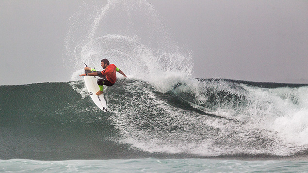 One big perk of not being at the event: watching this from the comfort of home. Photo: Hurley