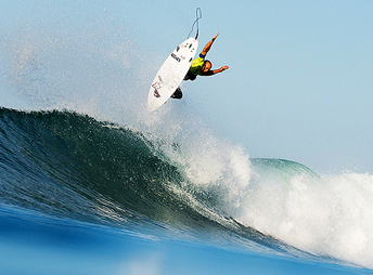 The 2013 Hurley Pro Trestles kicked off this morning with early Southern California fog hiding waist to chest high conditions.