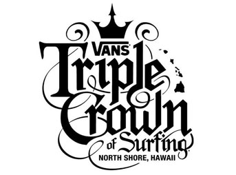 The Vans Triple Crown of Surfing schedule has been announced. It includes the Reef Hawaiian Pro, the Vans World Cup of Surfing, and of course, the Billabong Pipeline Masters. Almost a million dollars will be won. World Titles will be claimed. Excitement is in the air, to be sure.