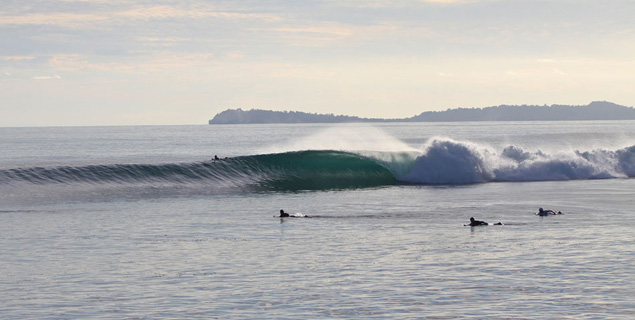 Two years ago I was given the opportunity to take my travels, photography and films to another creative level with my friends in the Banyak Islands on their new surf charter vessel, Pulse, as the on board photographer. Photo: Alex Cleland