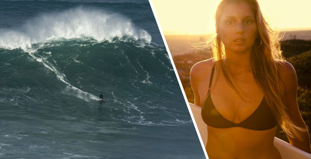 After Maya Gabeira's near-drowning in Portugal, the world sat up in their seats to take a closer look at the girl who tames monsters. Photos: Red Bull