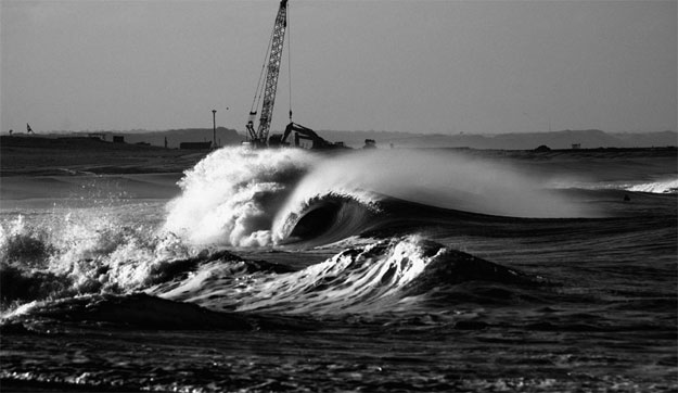 La Graviere, France. Not one of those flat days. Photo:Yoann Segalen