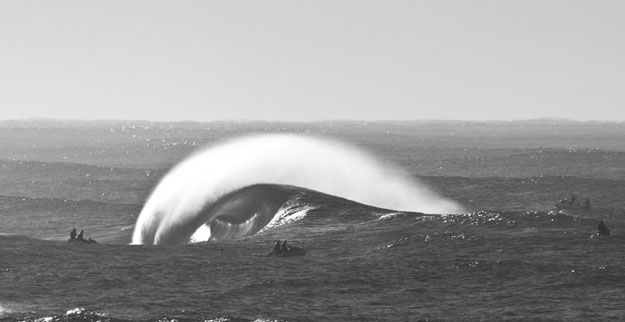 Pristine lineups are certainly being “discovered” by more people and crowded out, but this is just as much a function of extreme demographic pressures in well-known surfing areas as it is any effect of spots being revealed in the media through photos or the odd contest.