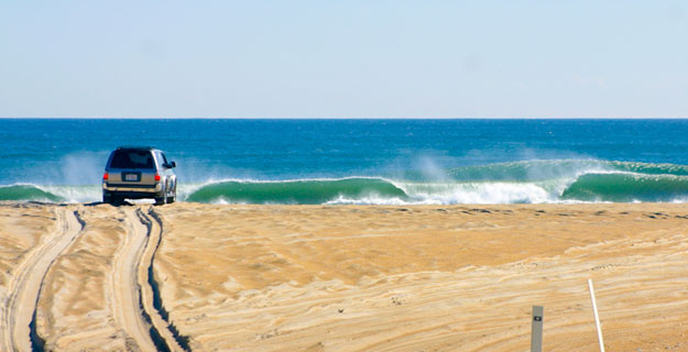 The Outer Banks on a hurricane swell is nothing to shrug at. The long drive from where ever you came from will be worth it if you time it right. Photo: Chris Frick