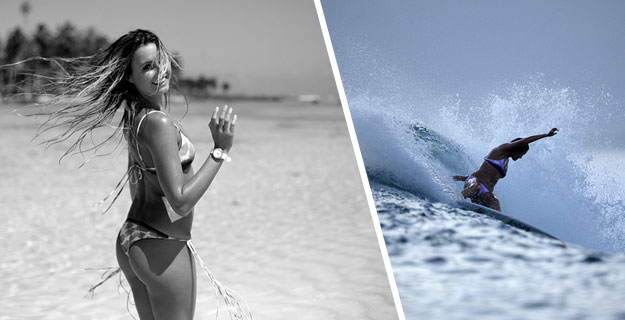 There are a lot of people out there who don't understand why Alana Blanchard markets herself the way she does. They say she sets a bad image for woman's surfing, but if you looked into what it takes to be a professional female surfer you would understand.
