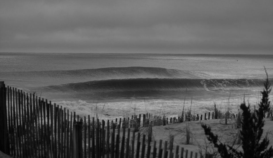 Bay Head, New Jersey turned on again last week, and some of the the best showed up to sneak into some pretty epic conditions. Pumping and offshore, Bay Head proves that the east coast fires. Photo: Pat Nolan