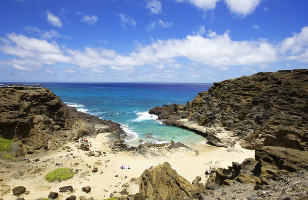 Halona Beach. Quiet and secluded. Photo: Shutterstock