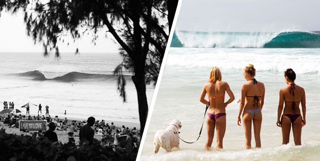 I really enjoy the idea of making images that force your average Joe to pause and admire while he is in an office doing something shit. However, I also enjoy shooting competition surfing, as there are many special stories to "tell" in one frame – which was perfect for day one of the Billabong Pipe Masters, which opened its gates today in perfect conditions.