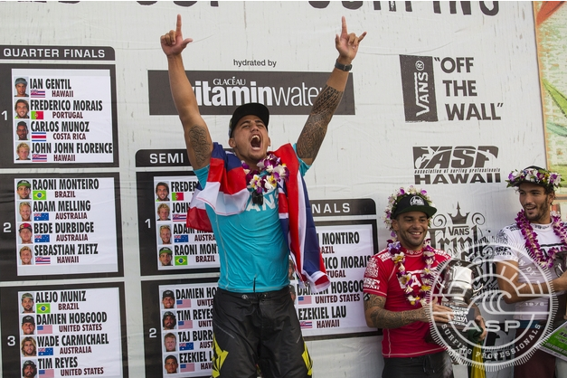 The face of a winner. Photo: ASP/ Kirstin