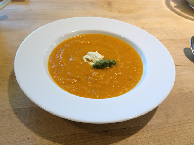 Easy Winter Butternut Squash Soup | Photo provided by the Partridge twins