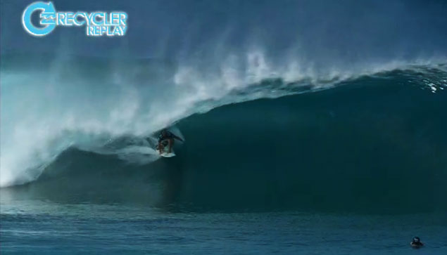 Yadin Nicol, doing his best to qualify for the 2014 ASP World Tour. His loss against Mick eliminated that possibility.
