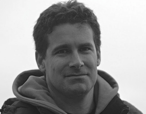 A portrait of the artist, Andy Hill.