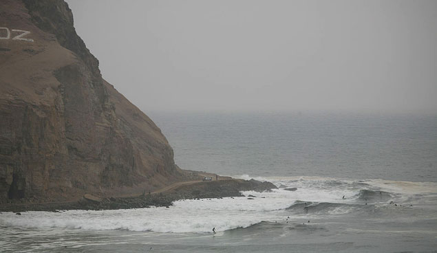 La Herradura, Peru: Save The Waves and Peruvian surfers scored a resounding victory in early November 2004 when GREMCO developers agreed to scrap a marina proposal at La Herradura, a perfect left point break near Lima. La Herradura was spared after opponents of the development cited that the economic value of the wave to the local community outweighed that of the proposed marina. Photo: Will Henry/Save the Waves