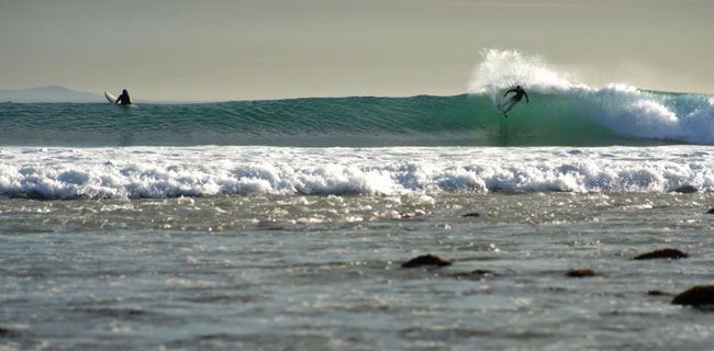 Rincon California Surf Swell